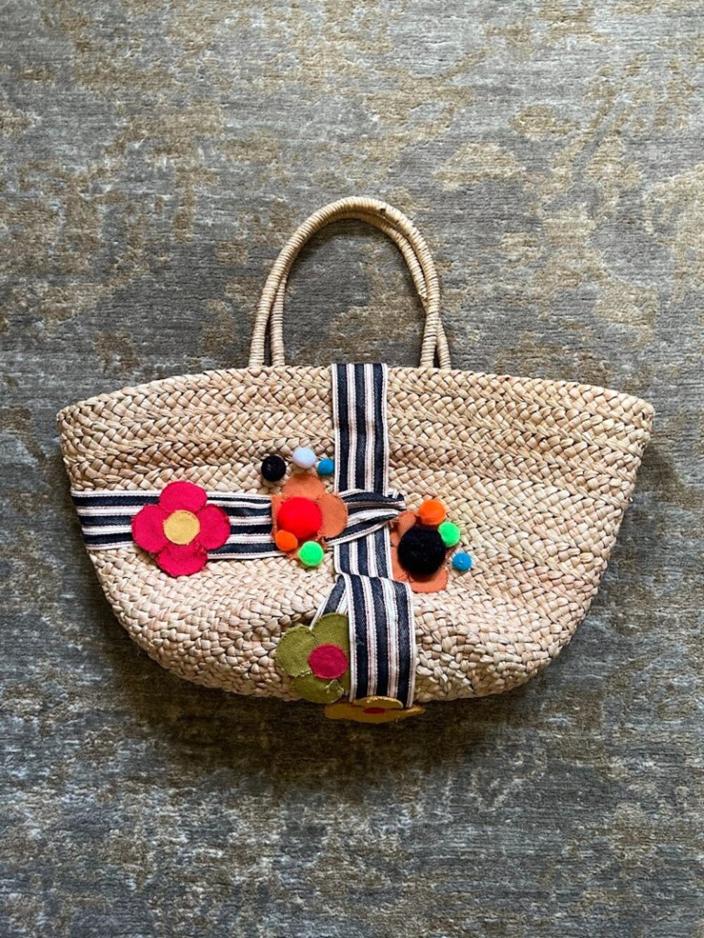 Paolo Casalini Straw Tote Bag